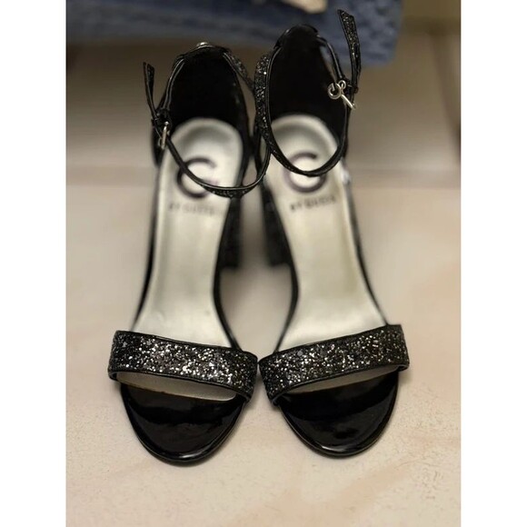 Guess Shoes - Guess Glitter Sparkly Size 5 Heels Sandals